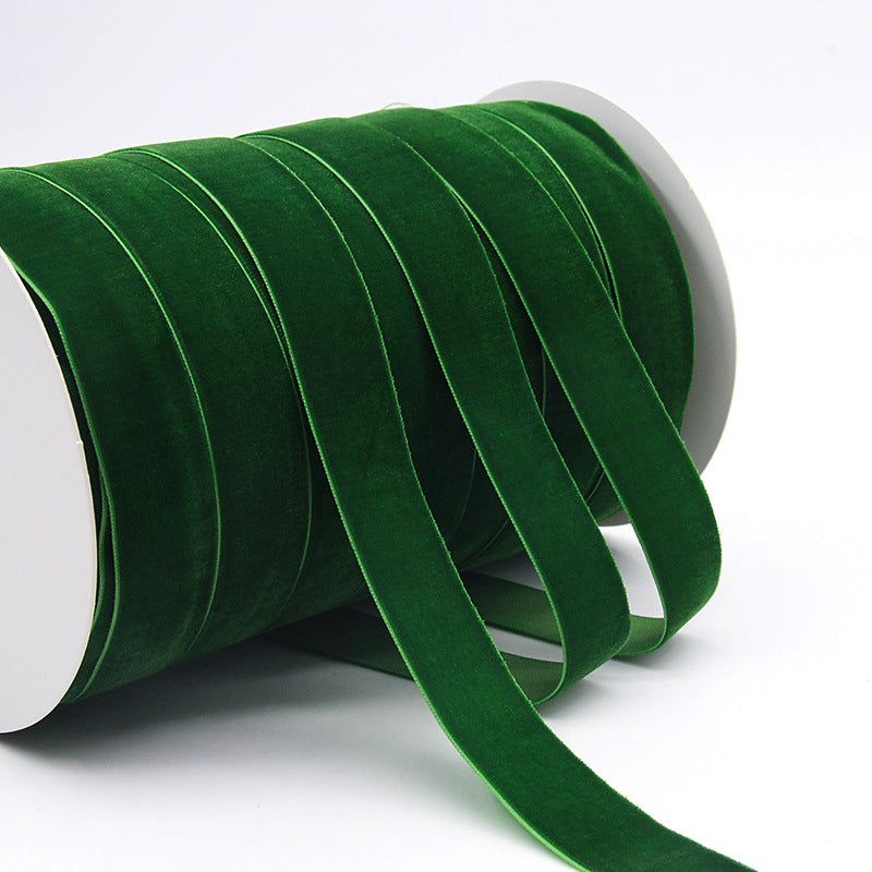 Household Portable Solid Color Velvet Ribbon – DIY Crafts & Gift Wrapping