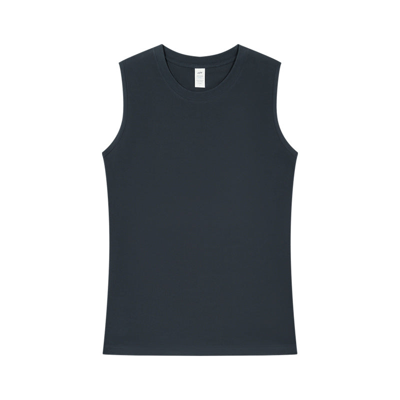 Cotton Vest Men's Vest Loose Breathable And Simple Casual