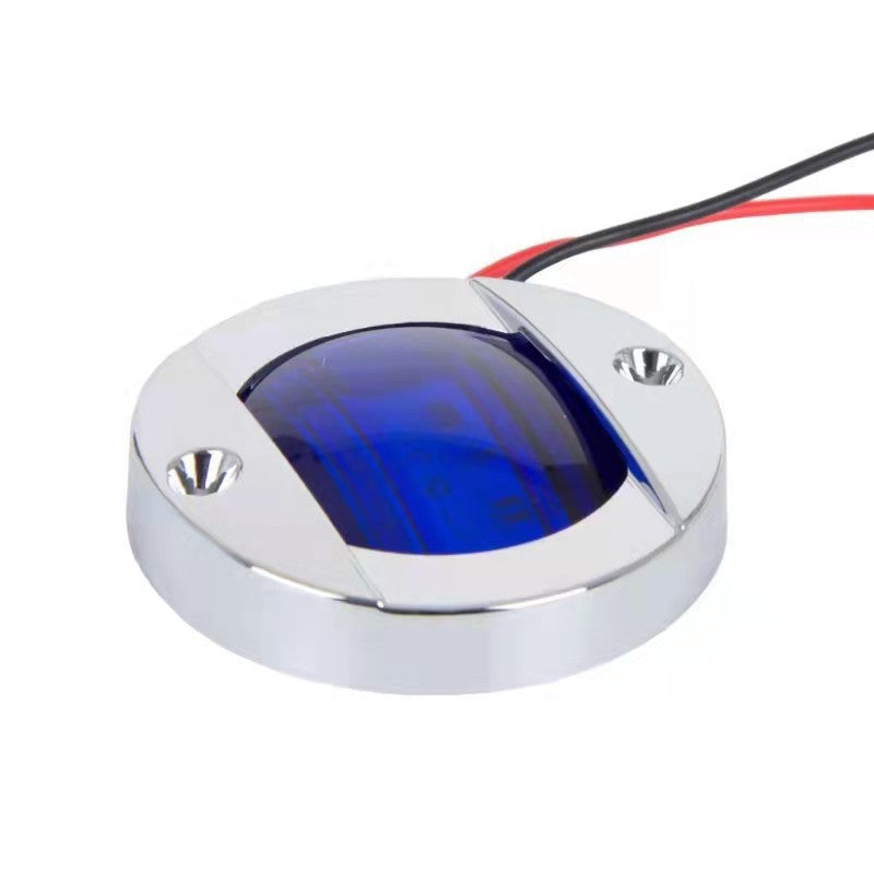 Round Truck Side Light 12v Round Cruise Ship Boat Signal Light 24V