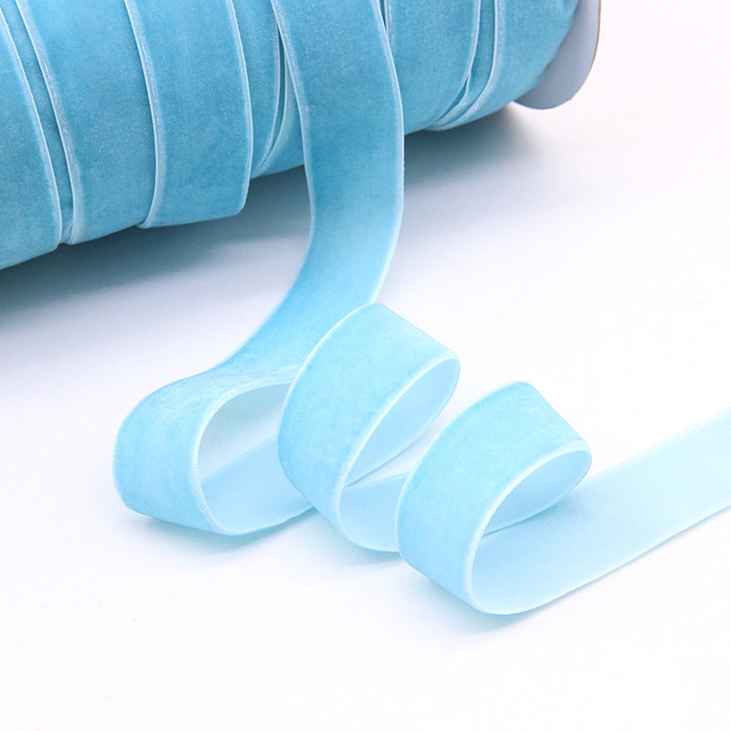 Household Portable Solid Color Velvet Ribbon – DIY Crafts & Gift Wrapping