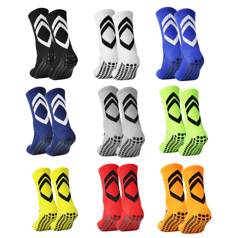 Thickened Non-Slip Football Sports Socks – Shock-Absorbing