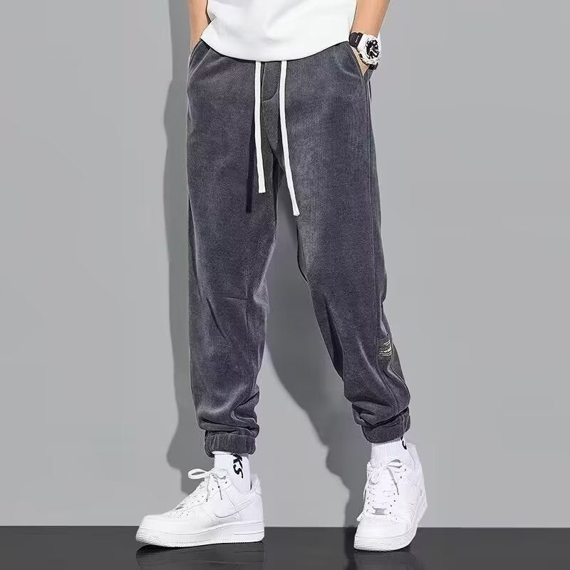 Men’s Casual Corduroy Sweatpants – All-Match Style