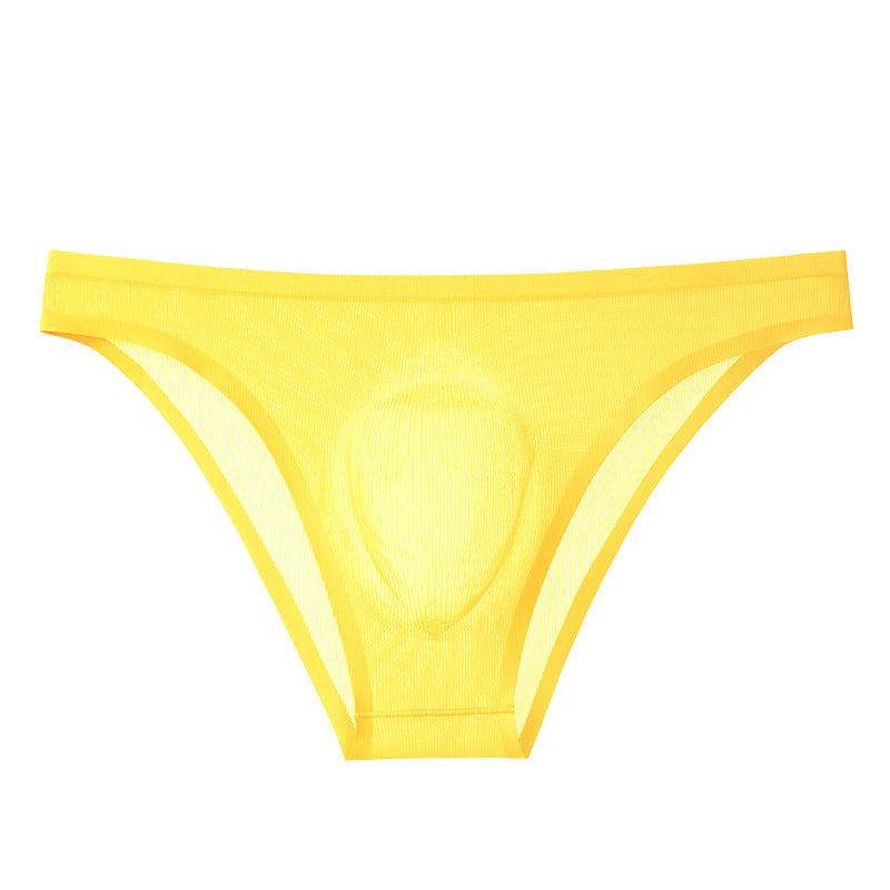 Translucent Ultra-thin Seamless Ice Silk Underwear Men