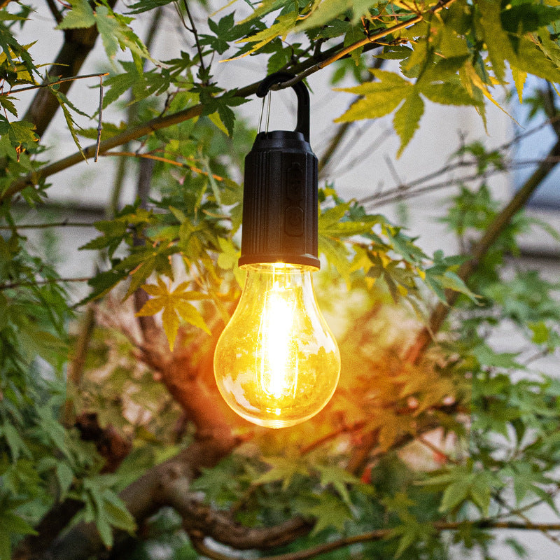 Solar Outdoor Warm Light Bulb Lighting