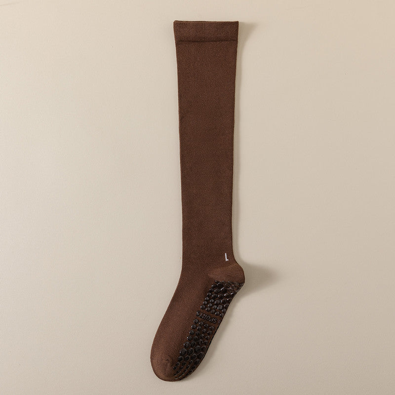 Fashion Yoga Professional Non-slip Calf Socks Women
