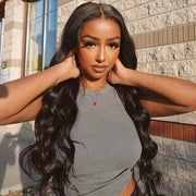 Brown Red Curly Hair Big Wave Front Lace Wig Chemical Fiber Full-head Wig