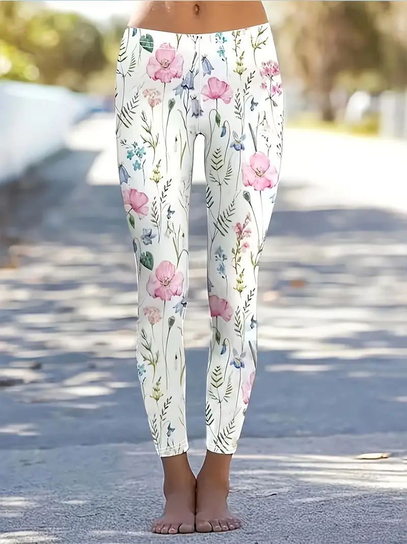 Women’s 3D Pattern Loose Yoga Pants – Temperament Commute Style
