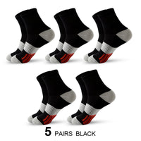 5 Pairs Black
