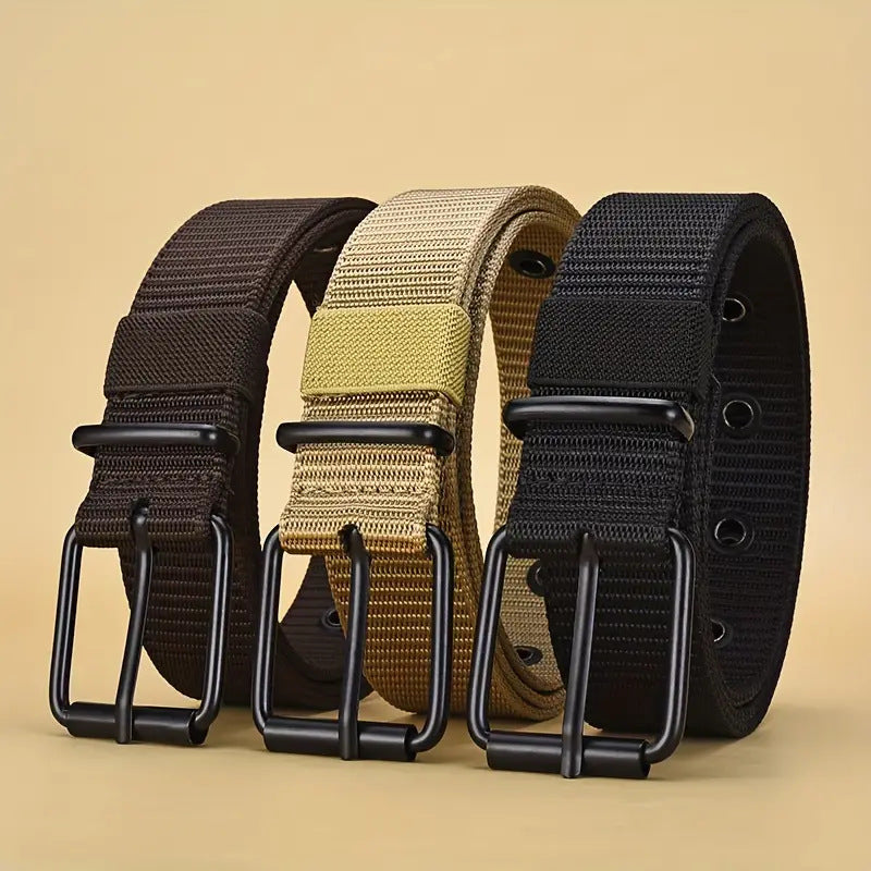 Men's Woven Nylon Pants Belt