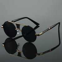 Gold Frame Black