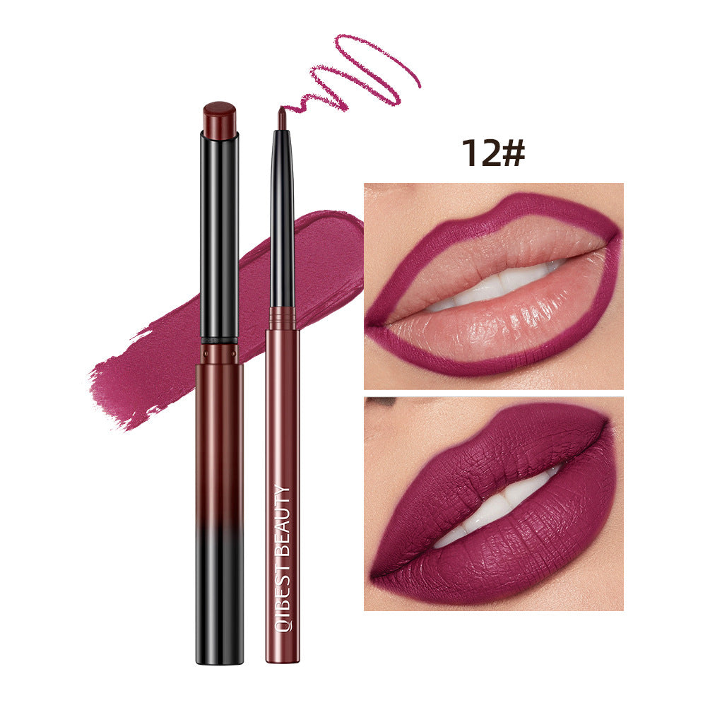 Lipstick Lip Pencil Matte Non-fading Not Smudge Long-lasting