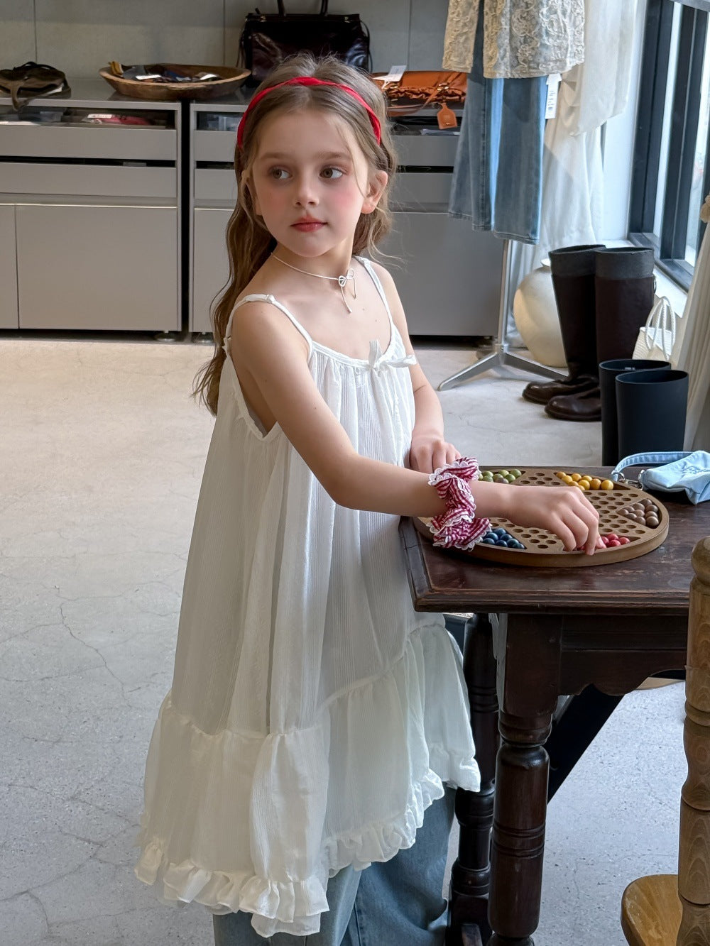 Summer Japanese New Suspender Dress