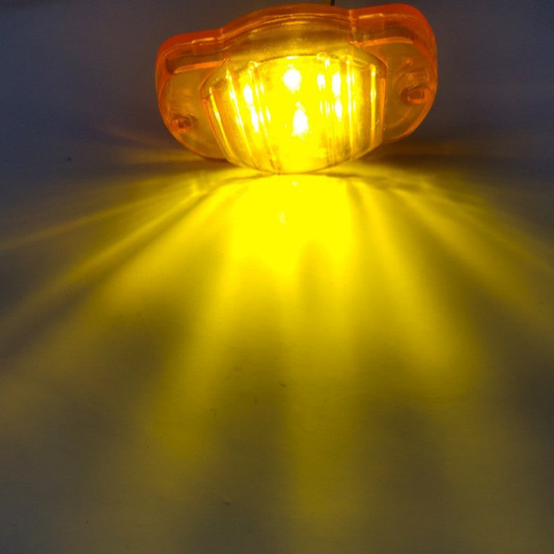 Round Truck Side Light 12v Round Cruise Ship Boat Signal Light 24V