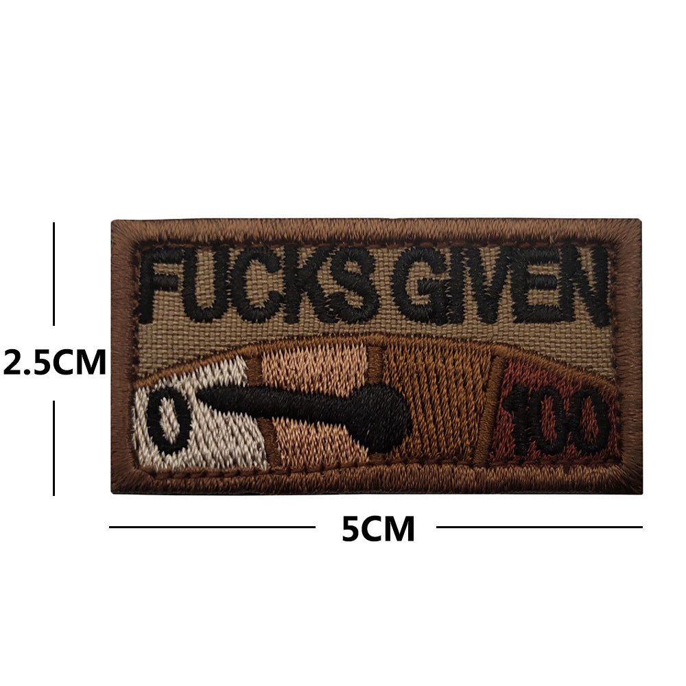 Fuel Gauge Personalized Patterns Armband – Velcro Patch for Clothing & Accessories