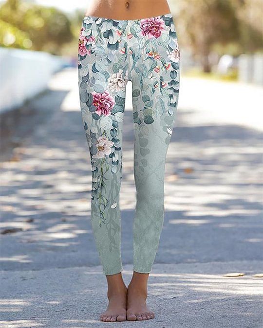Women’s 3D Pattern Loose Yoga Pants – Temperament Commute Style