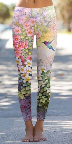 Women’s 3D Pattern Loose Yoga Pants – Temperament Commute Style