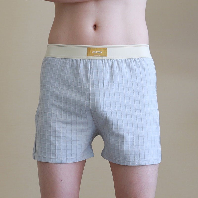 Loose Men's Underwear Solid Color