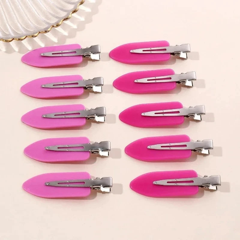 10pcs/set Women Hair Clips Side Bangs Fix FringeBarrette Makeup Tools