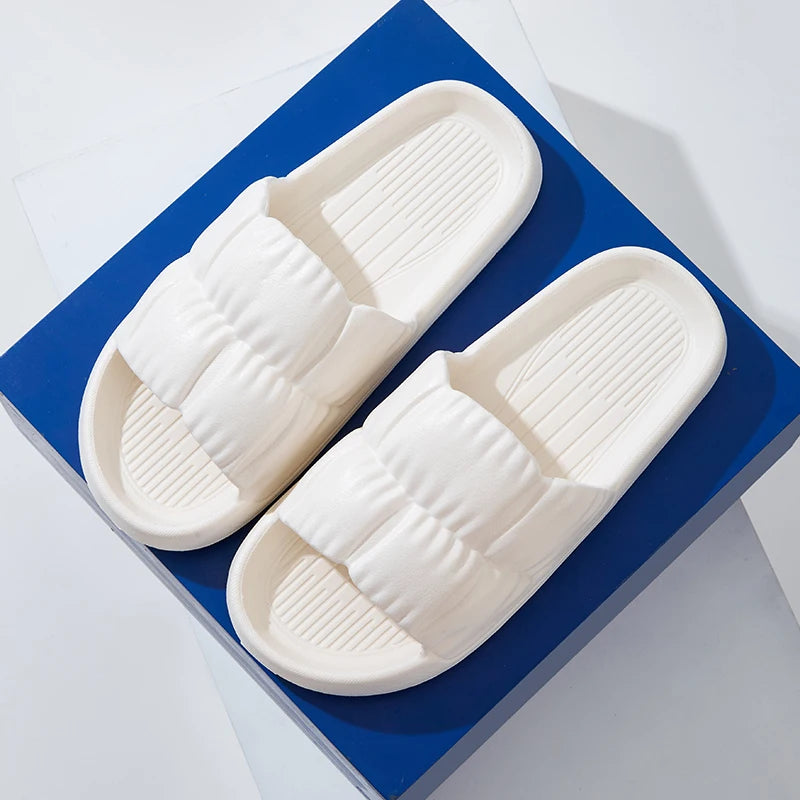 2023 Women Soft Sole Cloud Slippers Makapal na Platform Indoor Outdoor 