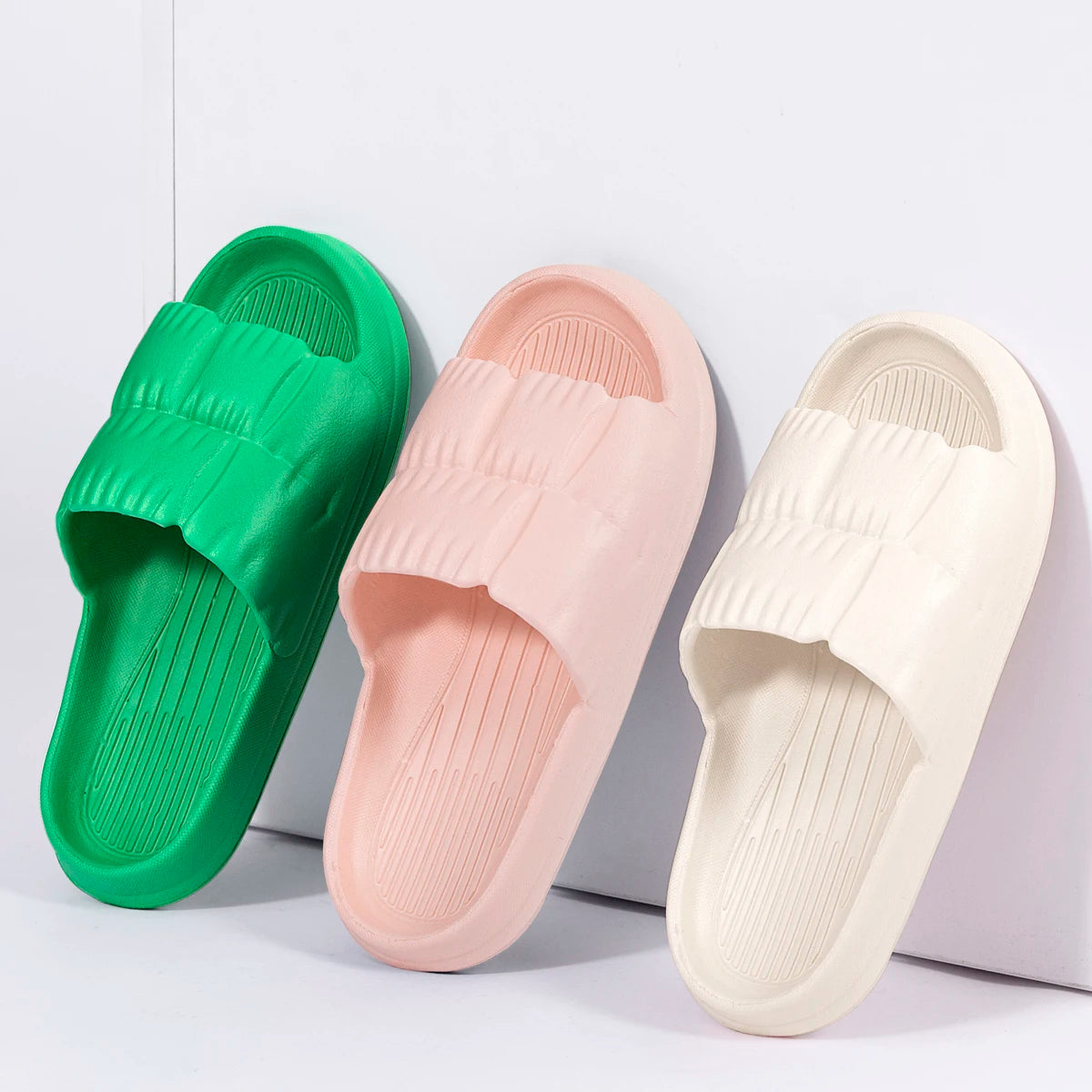 2023 Women Soft Sole Cloud Slippers Makapal na Platform Indoor Outdoor 