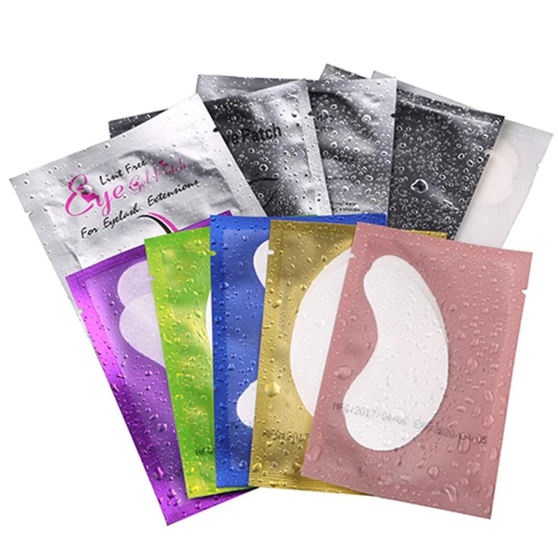 100pairs eye patches eyelash extension under eyelashes fake lashes