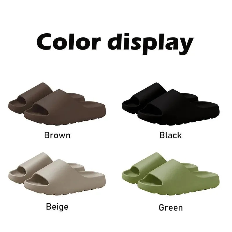 Coconut Slippers Cloud Thick-sled Sandals Summer Fashion Soft Bottom