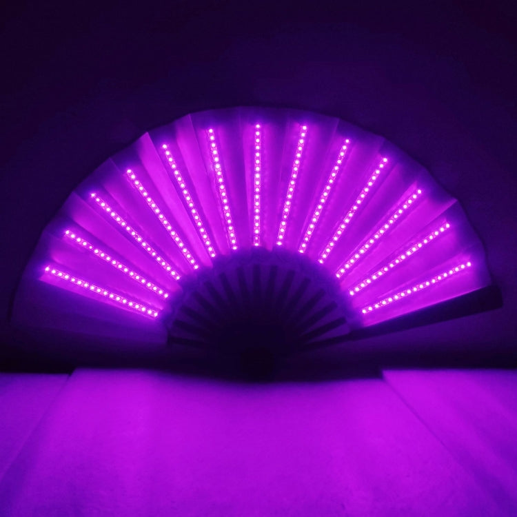 00021 LED Prom Lighting Folding Fan Bar Colorful Atmosphere Group