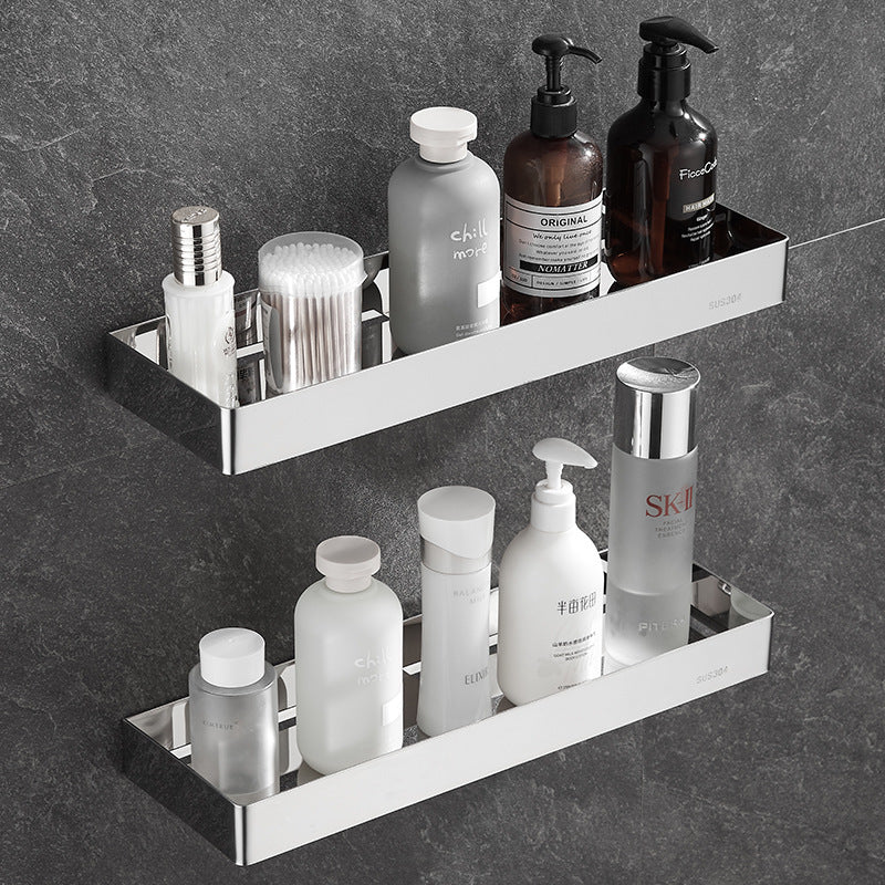 Mirror Front Bathroom Storage Rack – Wall-Mounted Organizer
