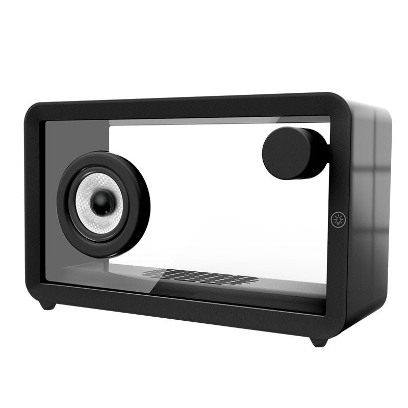 New Colorful Colorful Creative Bluetooth Speaker Transparent Glass