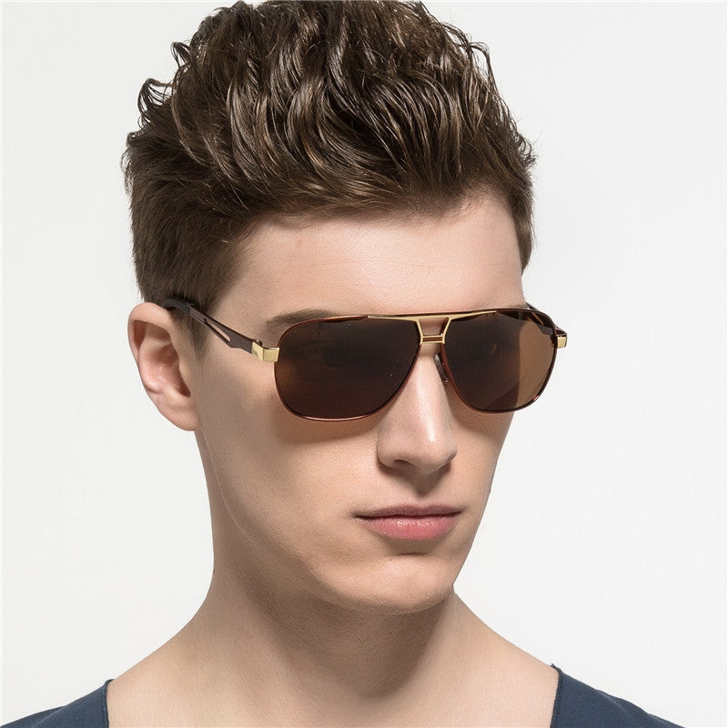 Metal Aviator Sunglasses – TAC Polarized Lenses