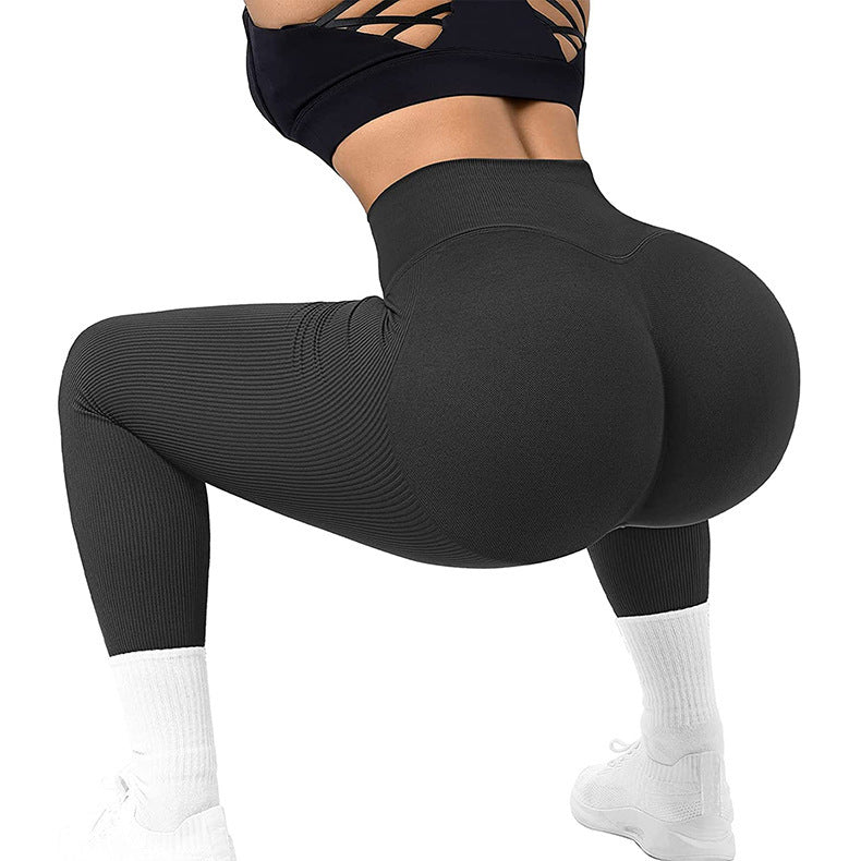 Women’s High-Waist Slim Fit Solid Color Pants – Fashion Casual Nylon Stretch