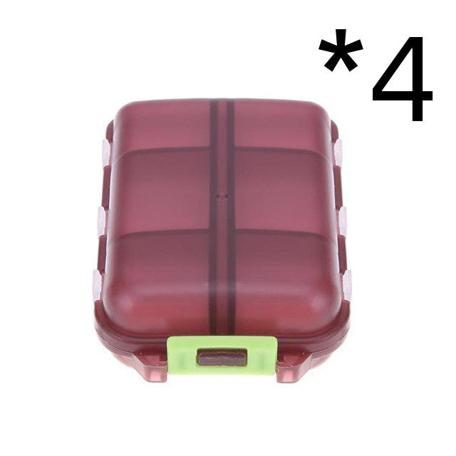 New Travel Convenient Medicine Pill Box Grids Pills Dispen