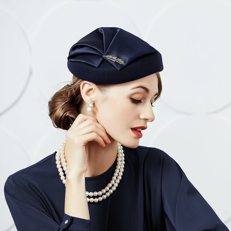 Women's Fashion Woolen Hat Elegant And Versatile