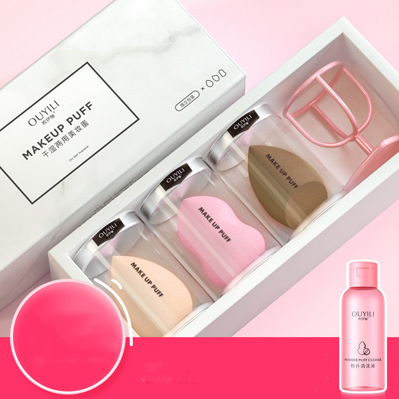 Polyurethane Foam Beauty Blender Set Foundation Blending
