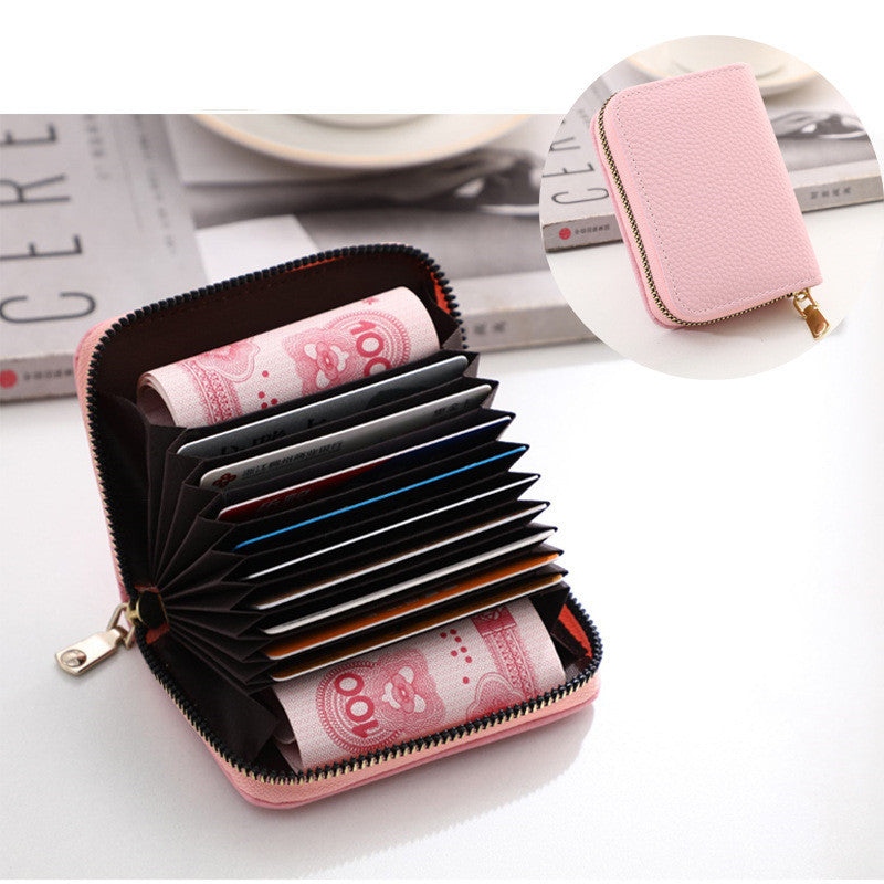 Women's Organ Card Holder Multi-card Rfid