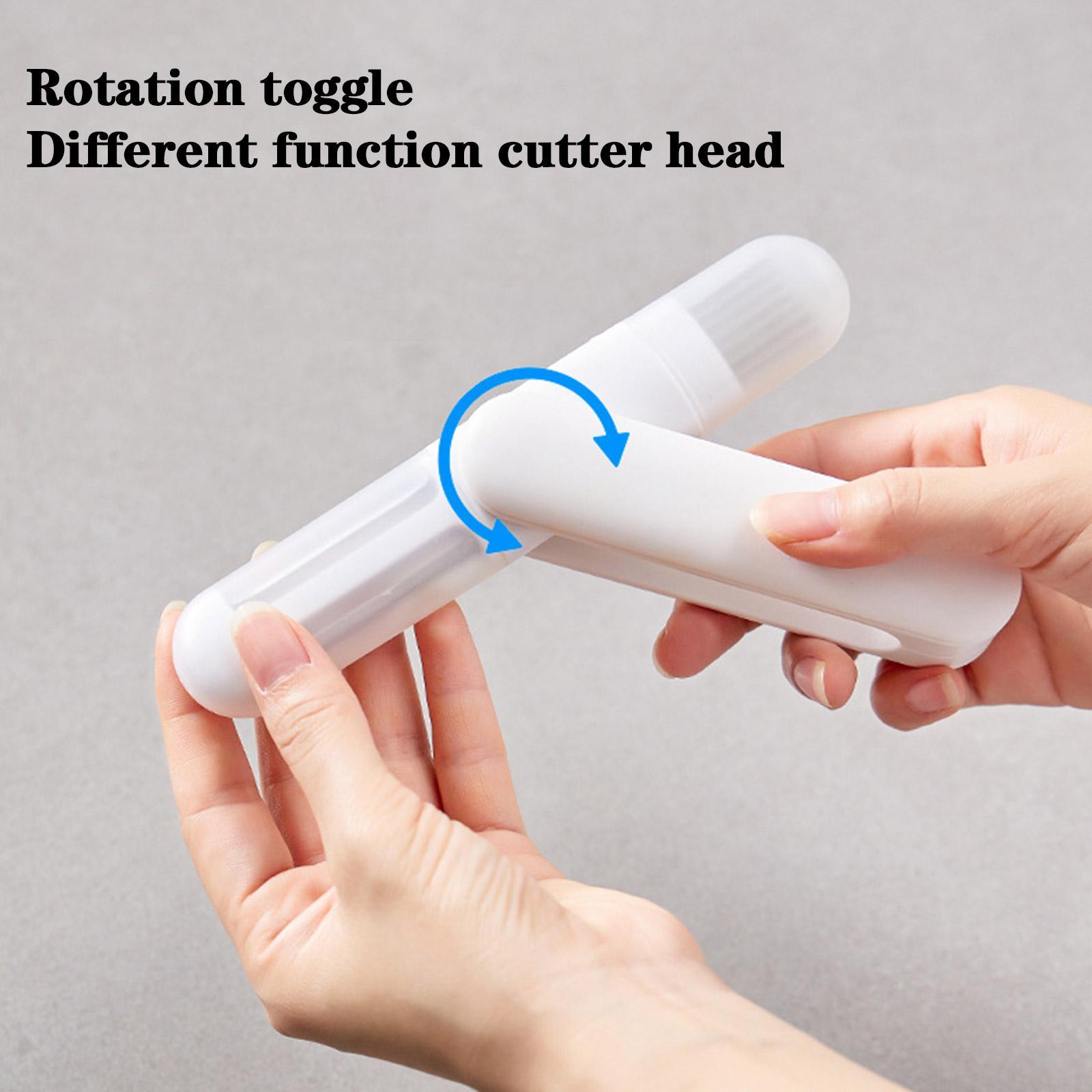 3-in-1 Rotary Paring Knife – Stainless Steel Peeler, Grater & Shredder in One