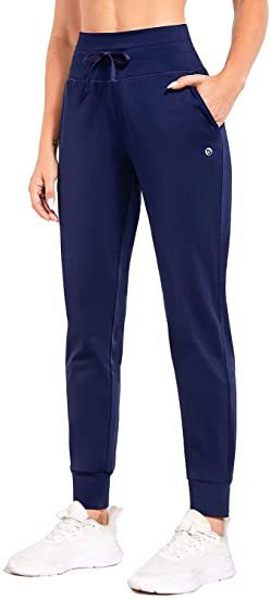 Women’s Wool-Blend Waterproof Pants – High-Waist Warm Sports Trousers