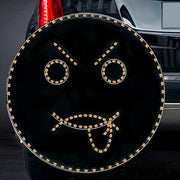 Car Rear Window LED Expression Light – Customizable Decorative Lamp