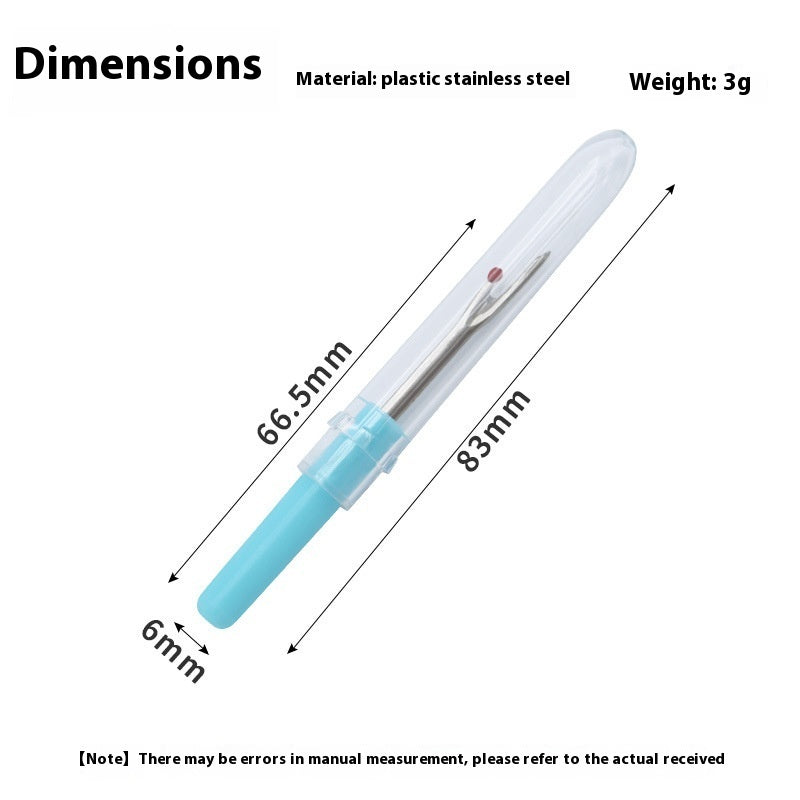 Small Seam Ripper with Fast Tweezer – Manual Sewing Tool