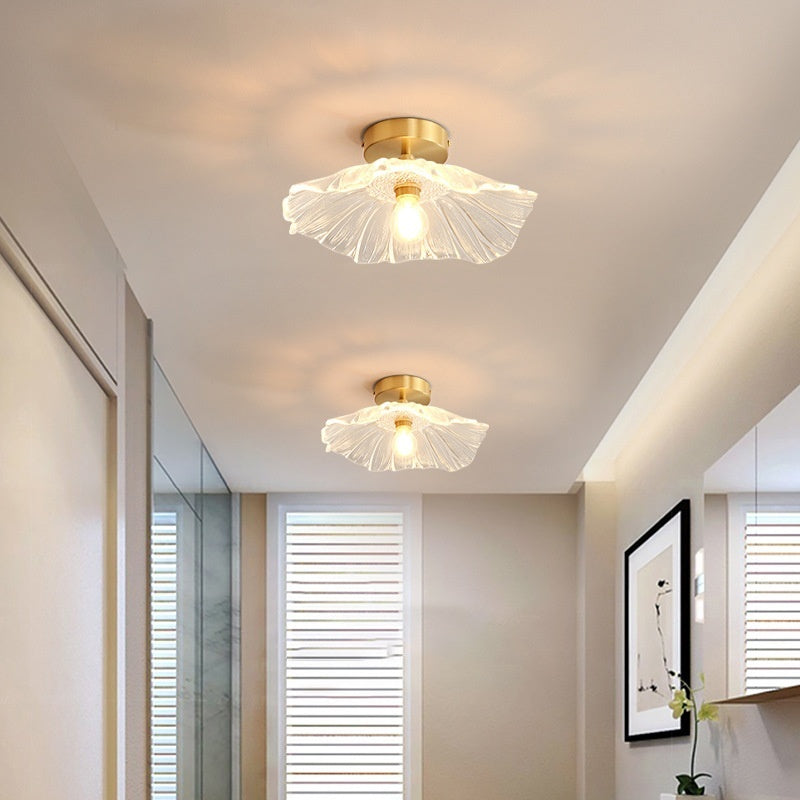 Nordic Japanese Restaurant Decoration Lotus Leaf Lamp
