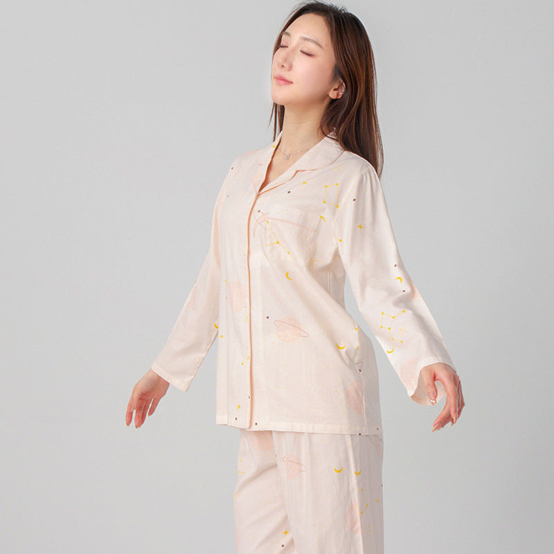 Women's Relaxed Rayon Cotton Silk Loungewear Champagne Pink