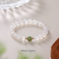 White Agate Bracelet