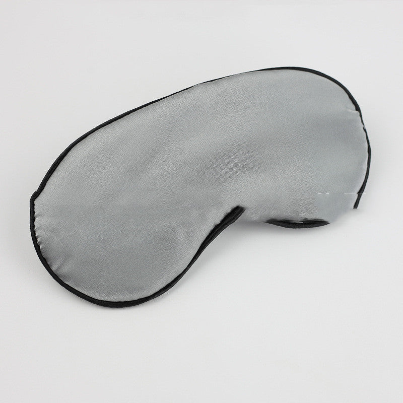 1Pc Silk Sleep Eye Mask – Padded Travel Blindfold for Relaxation & Shade Cover