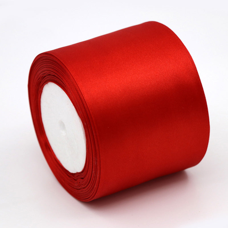 8CM Wide Ribbon Silk Colored Ribbons – Wedding, Craft, and DIY Decorations