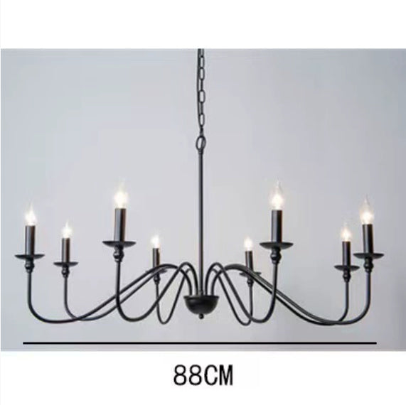 Modern Simple And Light Luxury American Wrought Iron Chandelier