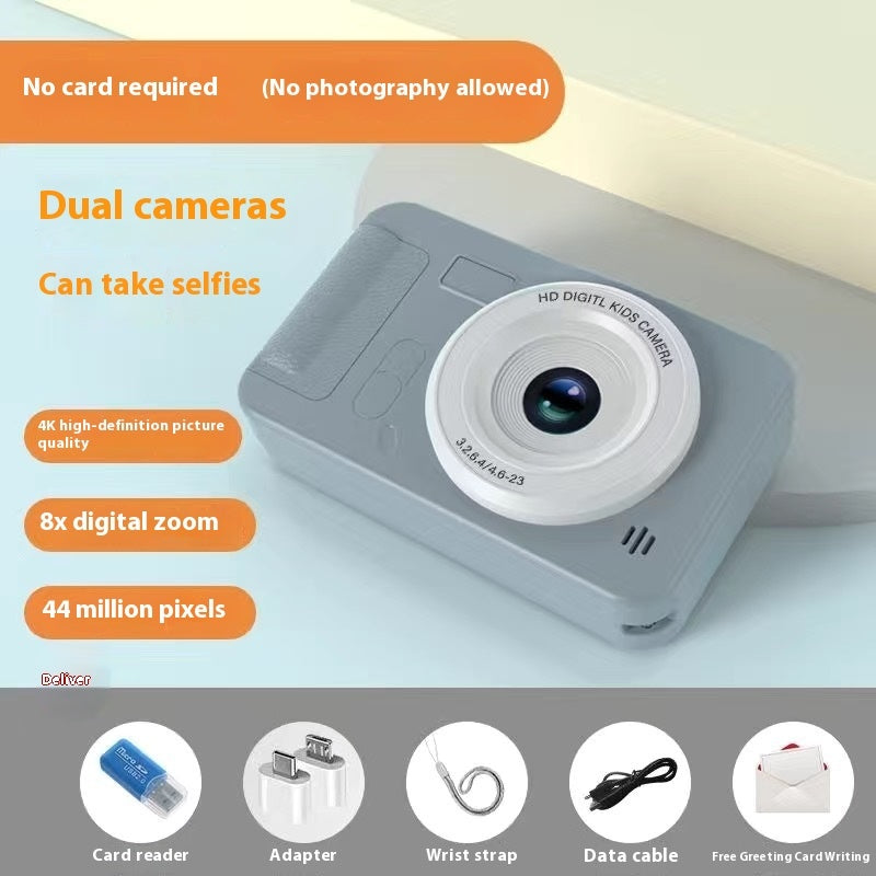 CCD Digital Camera – Portable HD Student Camera for Kids, Kindergarten Gifts & Mobile Photography