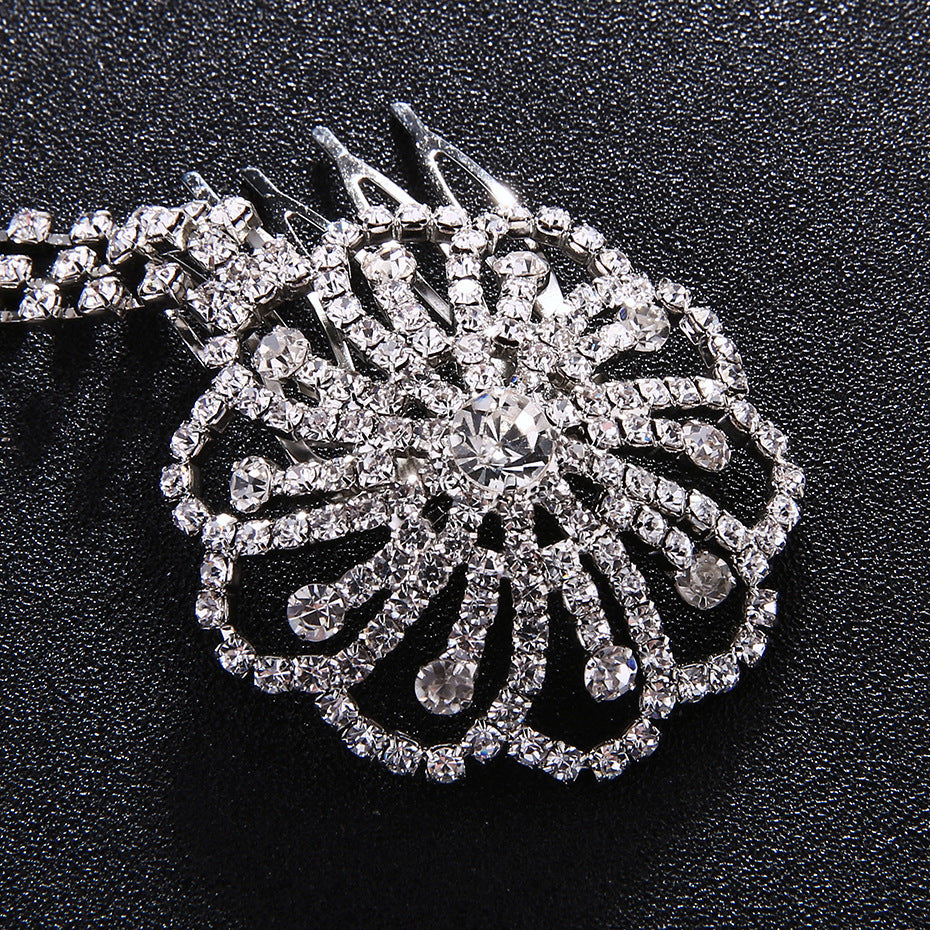 Retro Disc Hair Comb Wedding Dress Accessories
