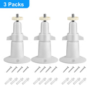 3 Packs  Per Set Security Camera Wall Mount For Arlo 360 Degree Adjustable Camera Holder Garden Patio Screw Mount Universal Fit For  Imperial Standard Screw Interface No Camera