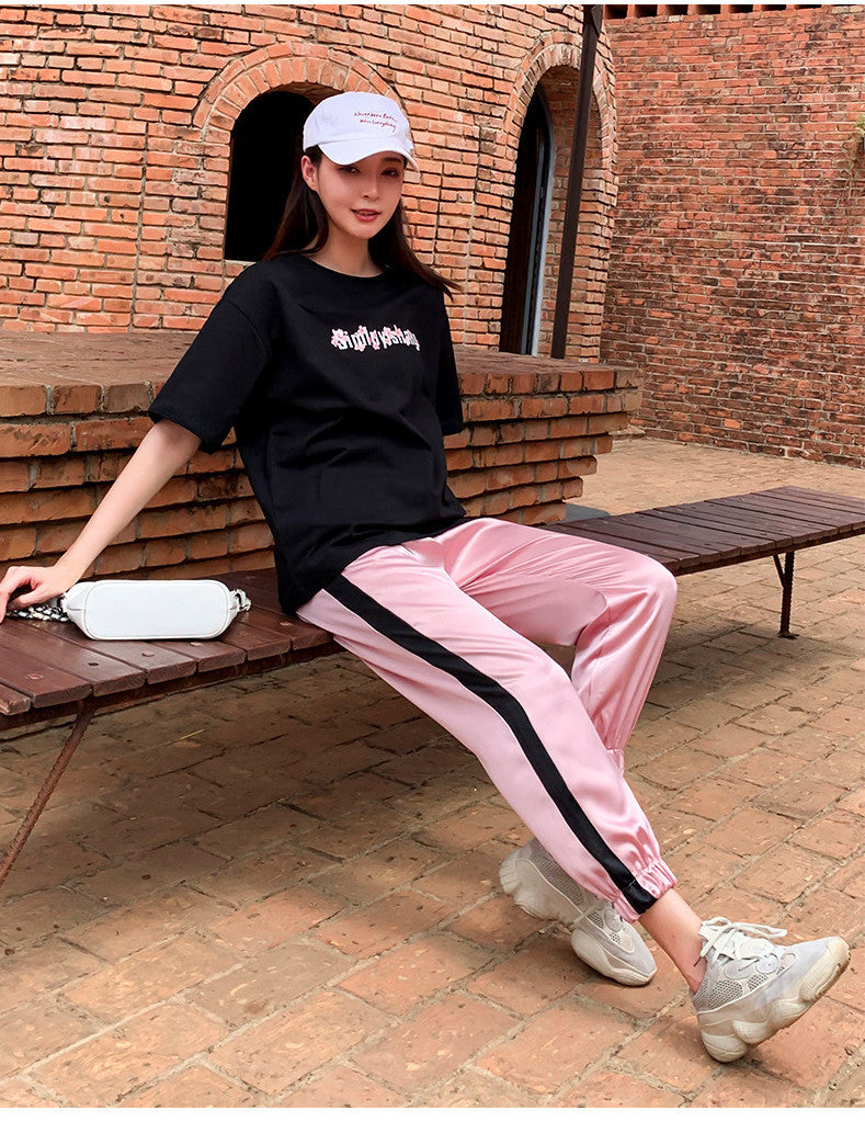 Sports Casual Loose Suit Women Fashion