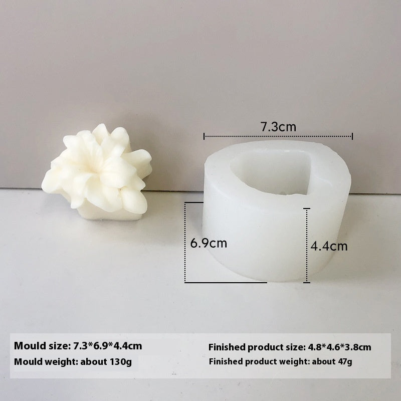 Flower Aromatherapy Candle Silicone Mold DIY